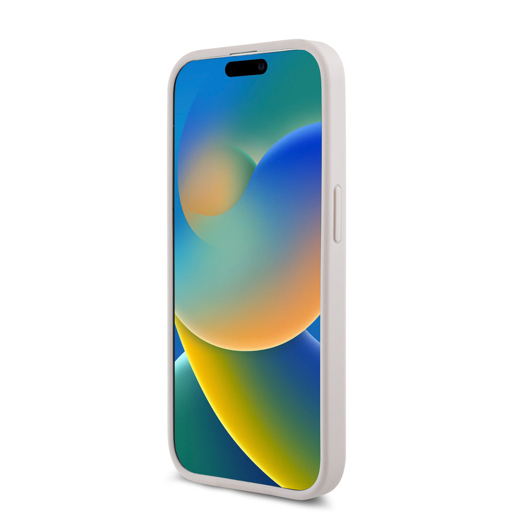 Apple iPhone 14 Pro Kılıf Guess Orjinal Lisanslı M-safe Şarj Özellikli Small 4G Classic Kapak Pembe
