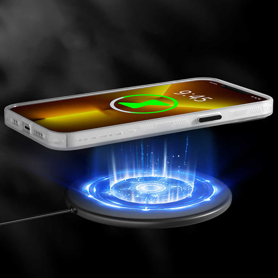 Apple iPhone 14 Pro Kılıf M-safe Şarj Özellikli YoungKit Technology Serisi Kapak Kırmızı