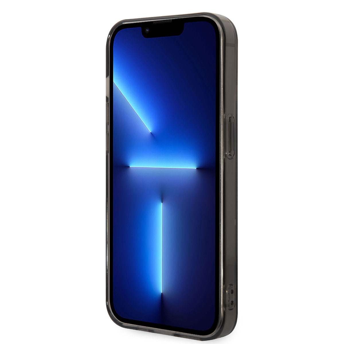 Apple iPhone 14 Pro Kılıf Mercedes Benz Çift Katmanlı Yıldız Desenli Dizayn Kapak Siyah-Gümüş
