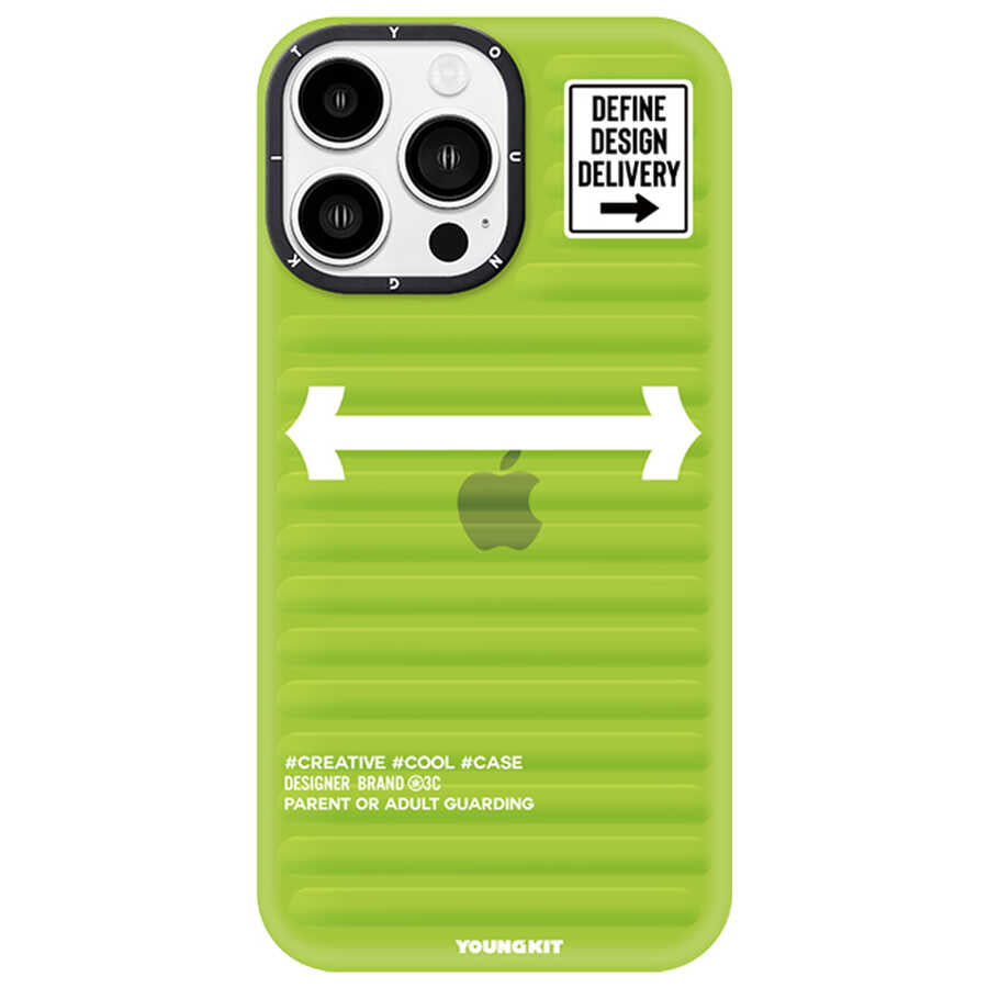Apple iPhone 14 Pro Kılıf YoungKit Luggage FireFly Serisi Kapak