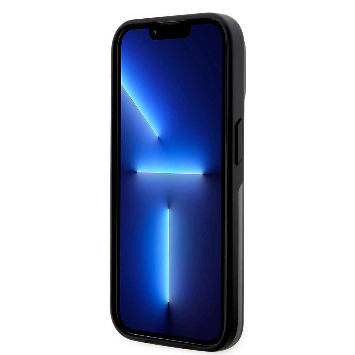Apple iPhone 14 Pro Max Kılıf BMW M-safe Şarj Özellikli Transparan Logolu İmza Dizayn Kapak Siyah