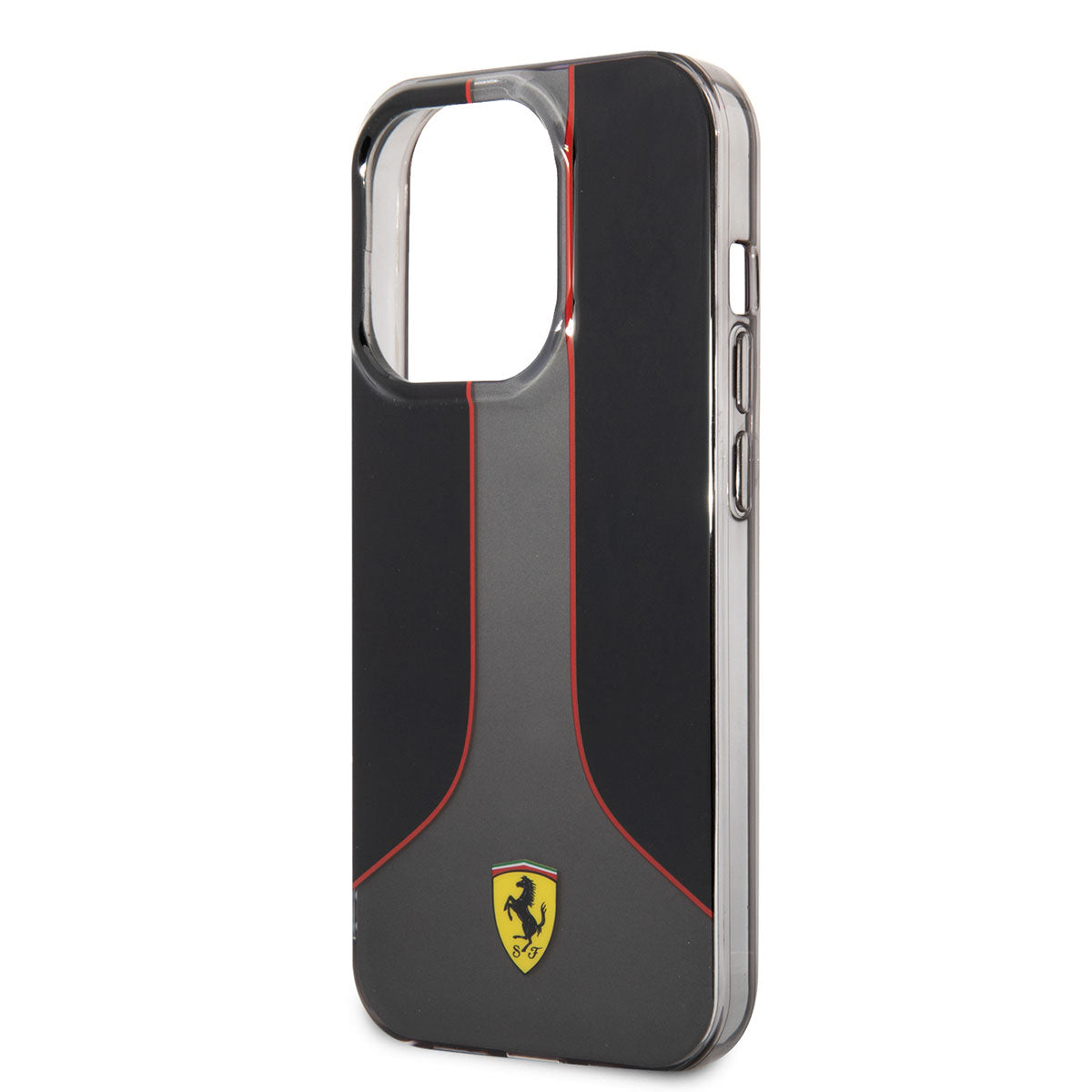 Apple iPhone 14 Pro Max Kılıf Ferrari Gradient Baskılı Dizayn Kapak Siyah