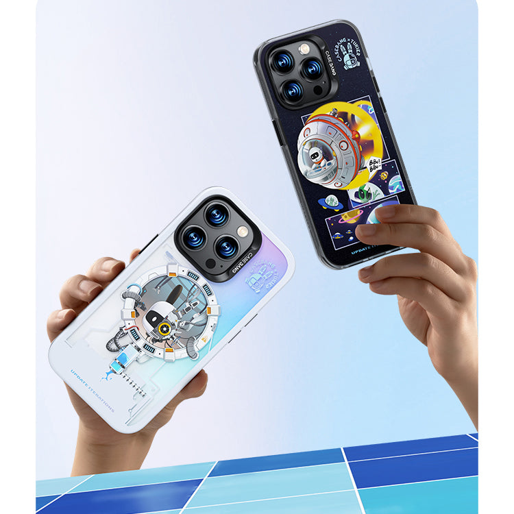 Apple iPhone 14 Pro Max Kılıf M-safe Şarj Özellikli Benks Casebang Explore Kapak Siyah