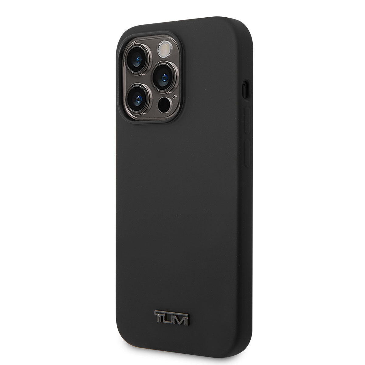 Apple iPhone 14 Pro Max Kılıf TUMI M-safe Şarj Özellikli Liquid Silikon Kapak Siyah