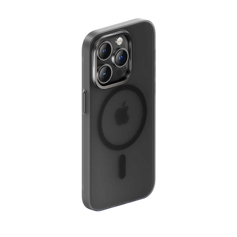Apple iPhone 14 Pro Max Kılıf Wireless Şarj Destekli Benks Yeni Seri Magnetik Haze Kapak Gold