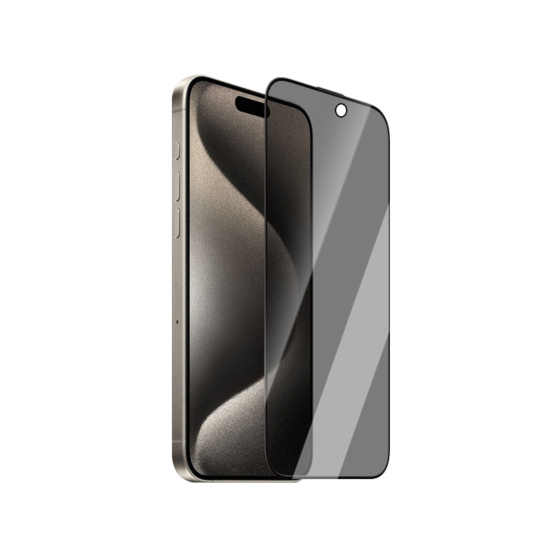 Apple iPhone 15 CaseWorld HD Serisi 0.33mm Privacy Temperli Cam Ekran Koruyucu