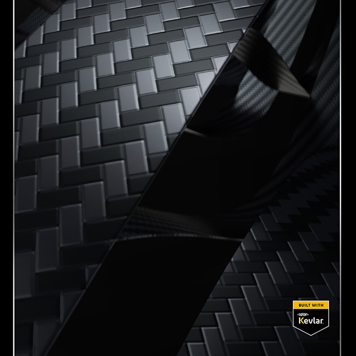Apple iPhone 15 Plus Kılıf M-safe Özellikli Karbon Fiber Benks Essential ArmorAir 600D Kevlar Kapak Siyah