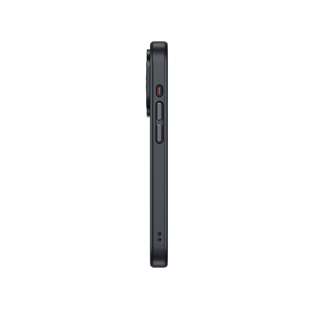 Apple iPhone 15 Plus Kılıf M-safe Şarj Özellikli Benks Mist Protective Kapak Siyah