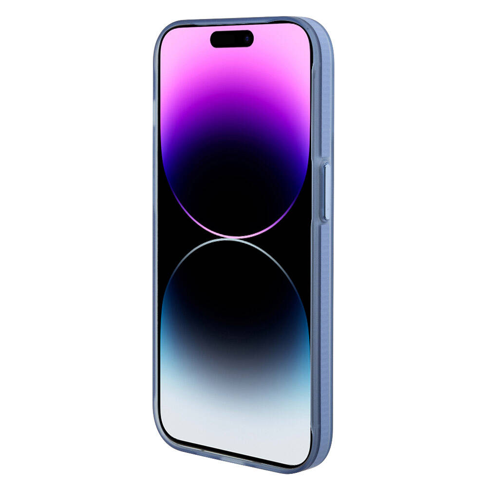 Apple iPhone 15 Pro Kılıf TUMI Orjinal Lisanslı M-safe Şarj Özellikli Buzlu Mat Kapak Siyah