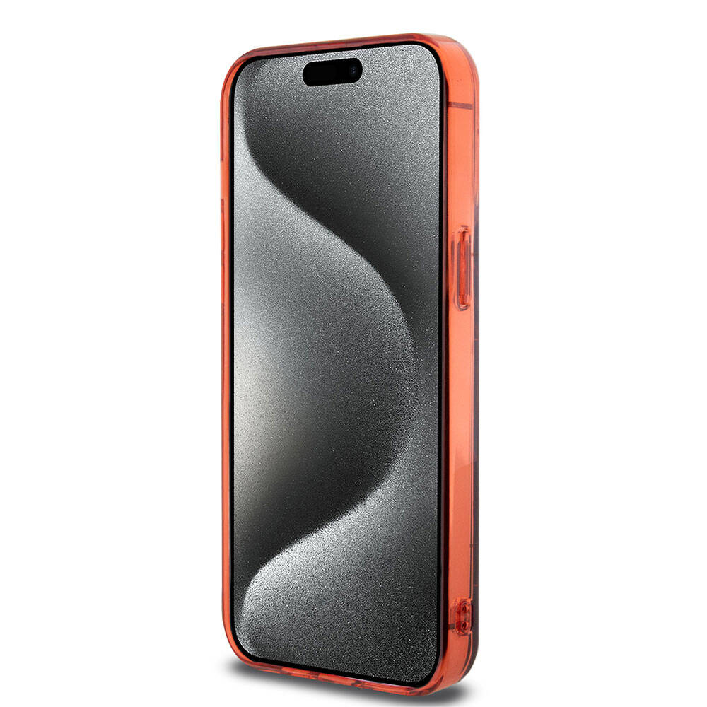 Apple iPhone 15 Pro Max Kılıf AMG Orjinal Lisanslı Çift Katmanlı Dörtgen Desenli Kapak Siyah