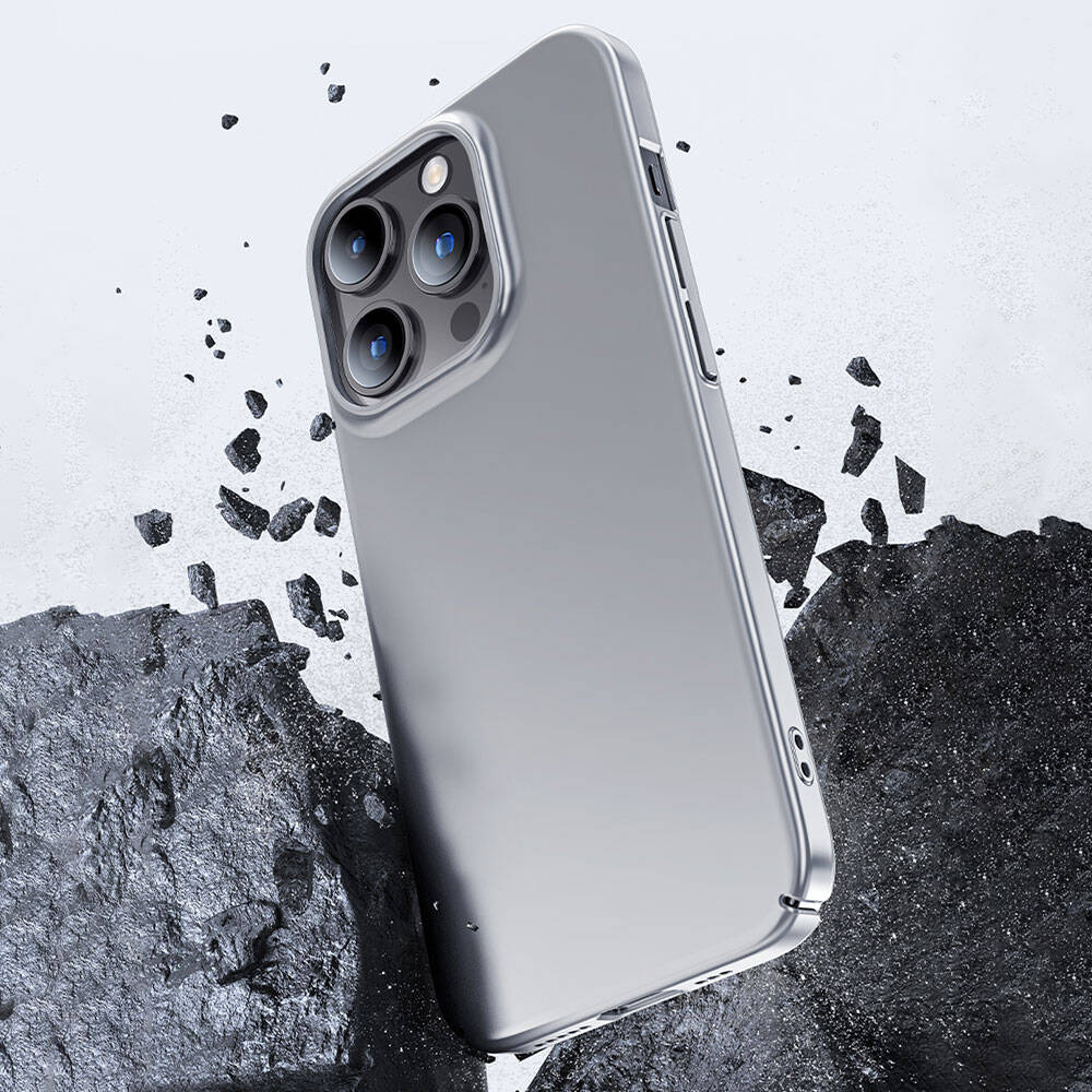Apple iPhone 15 Pro Max Kılıf Benks Ultra İnce PC Kapak Siyah
