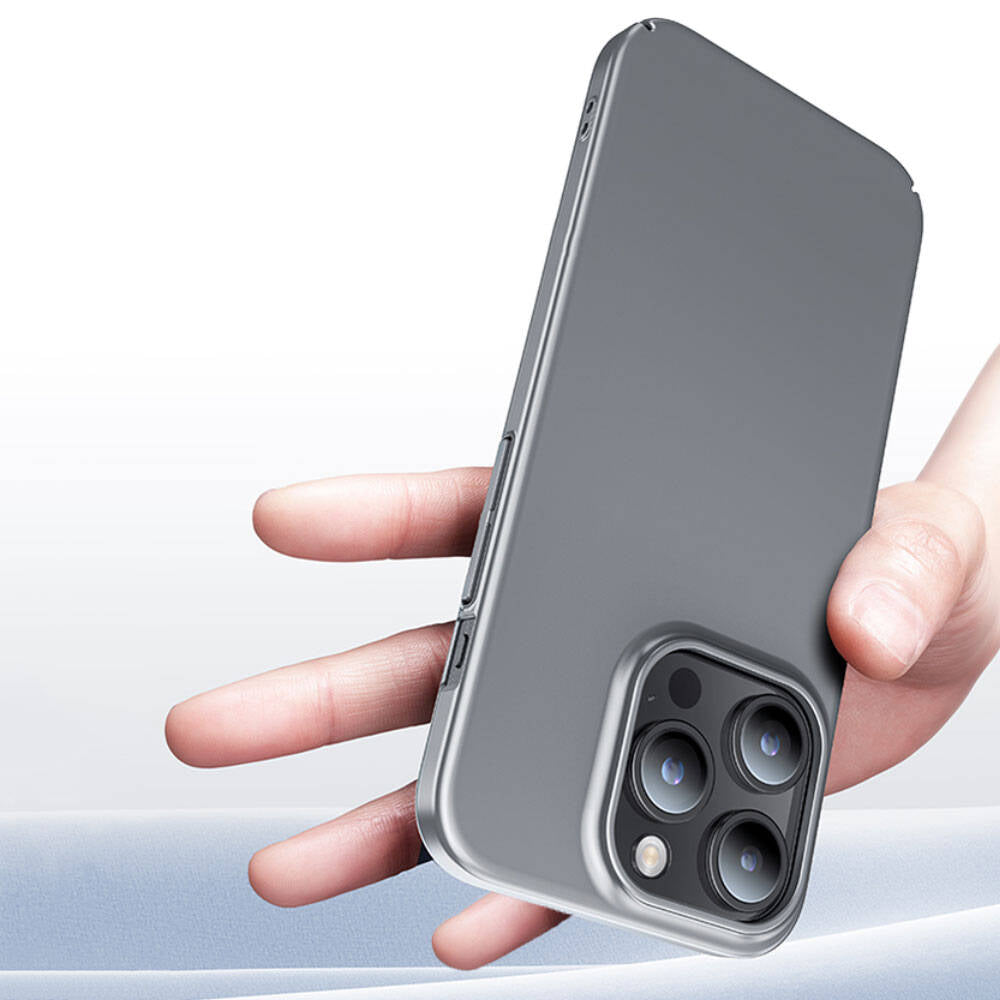 Apple iPhone 15 Pro Max Kılıf Benks Ultra İnce PC Kapak Siyah