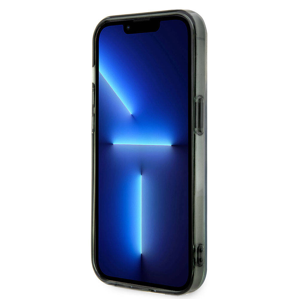 Apple iPhone 15 Pro Max Kılıf BMW M-safe Şarj Özellikli Transparan Renk Geçişli Iridescent Orjinal Lisanslı Kapak Karışık