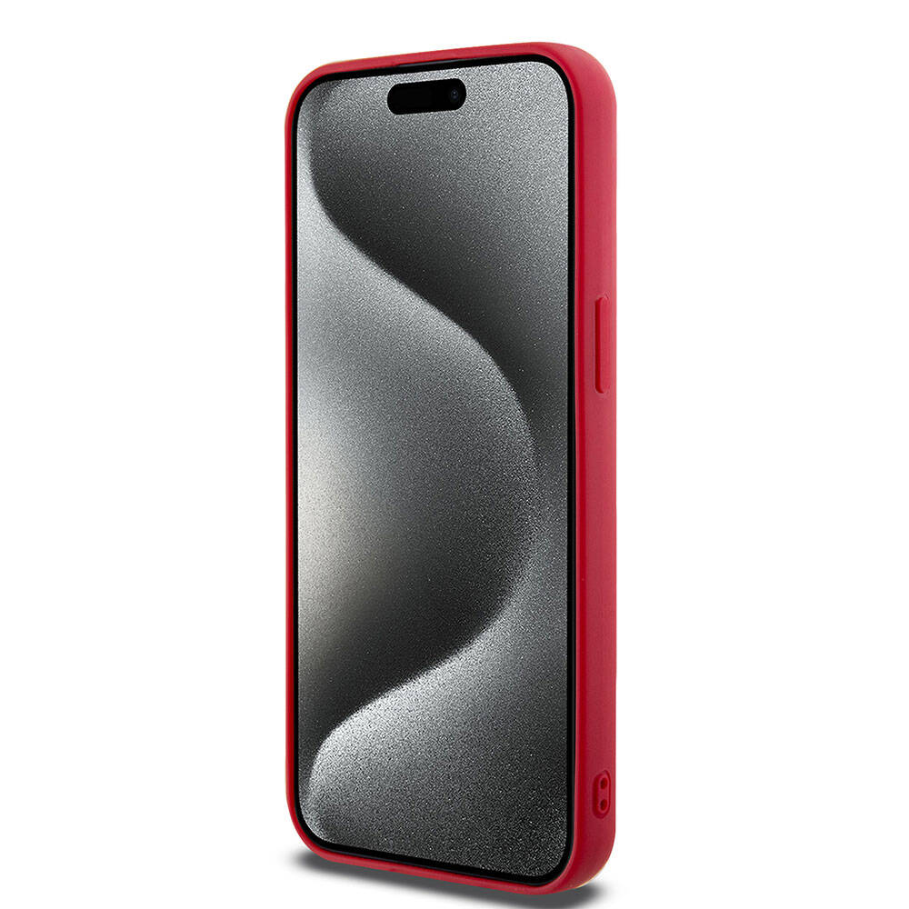 Apple iPhone 15 Pro Max Kılıf Hello Kitty Orjinal Lisanslı Yazı ve İkonik Logolu 3D Rubber Kitty Head Kapak Siyah