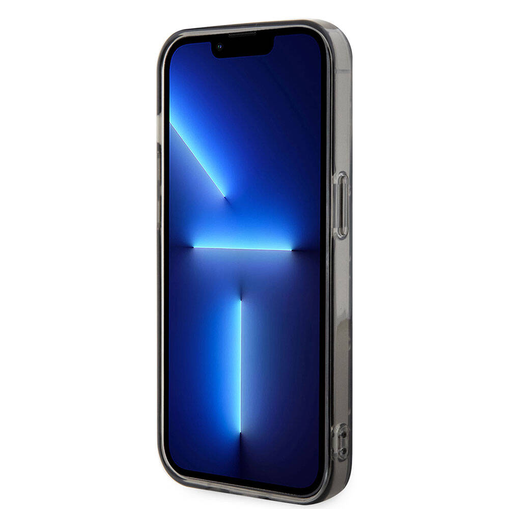 Apple iPhone 15 Pro Max Kılıf Karl Lagerfeld IML İkonik Monogram Orjinal Lisanslı Kapak Renksiz