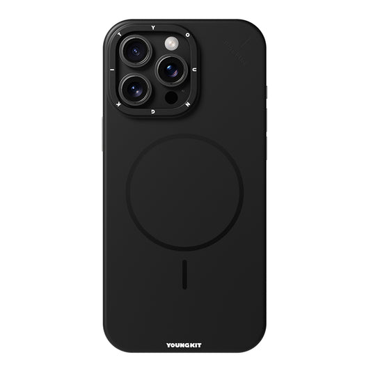 Apple iPhone 15 Pro Max Kılıf M-safe Şarj Özellikli Youngkit Dynamag Serisi Kapak