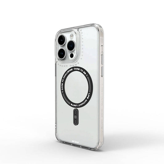 Apple iPhone 15 Pro Max Kılıf M-safe Şarj Özellikli Wiwu Basic Color J Serisi Kapak