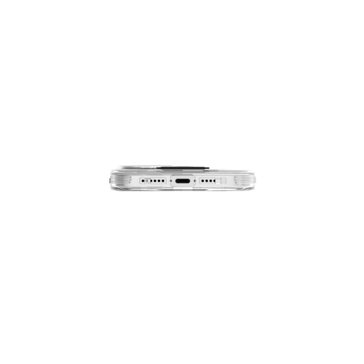 Apple iPhone 15 Pro Max Kılıf SkinArma Standlı Şeffaf Tasarımlı Apex Kapak Kırmızı