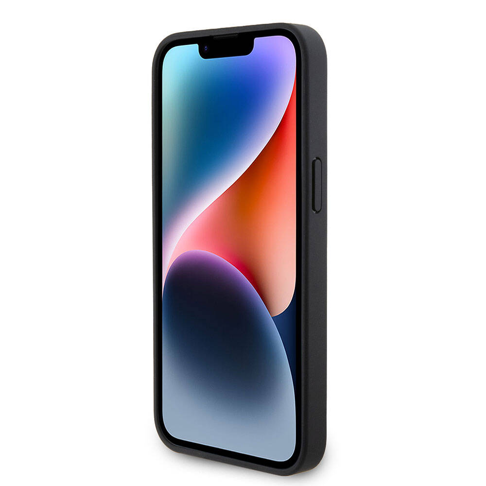 Apple iPhone 15 Pro Max Kılıf U.S. Polo Assn. Orjinal Lisanslı Suni Deri Arka Yüzey Baskı Logolu Örgü Desenli Kapak Yeşil