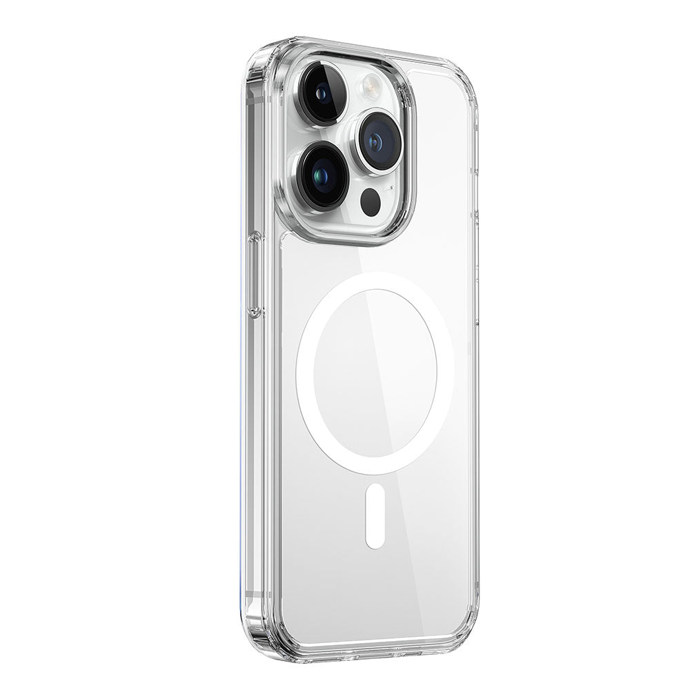 Apple iPhone 15 Pro Max Kılıf Wiwu MCC-101 Magnetic Crystal Sert PC Kapak