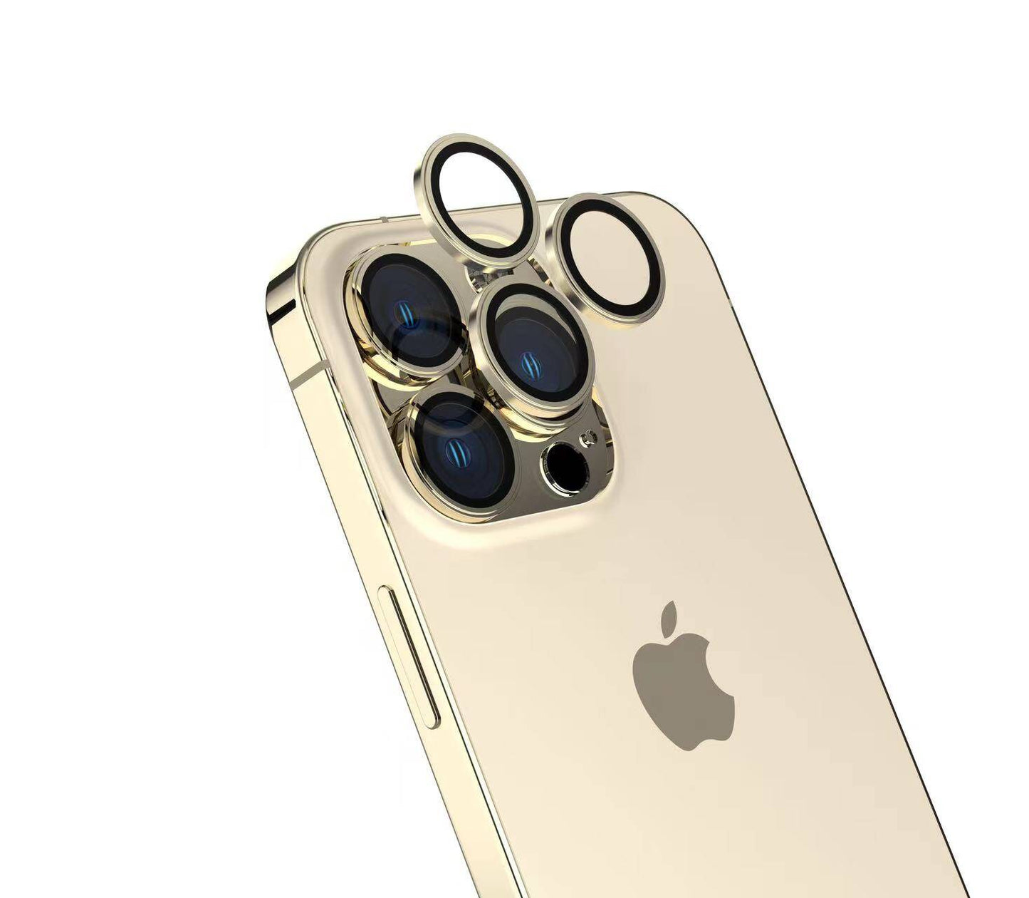 Apple iPhone 15 Pro Max Zore Safir CL-15 Parmak İzi Bırakmayan Anti-Reflective Kamera Lens Koruyucu