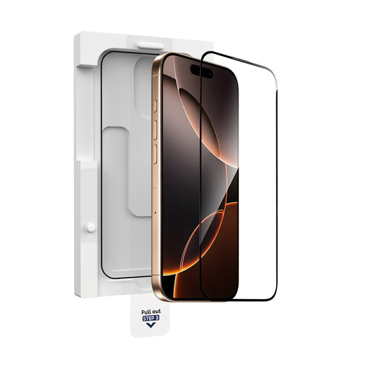Apple iPhone 15 Wiwu GT-020 Titan Guard Serisi Şok Emici Hibrit Polimer HD Şeffaf Ekran Koruyucu Film + Kolay Uygulama Aparatı