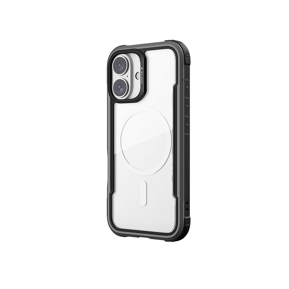 Apple iPhone 16 Kılıf M-safe Şarj Özellikli Airbagli Raptic Shield Serisi Şeffaf Arka Yüzey Kapak Colorful