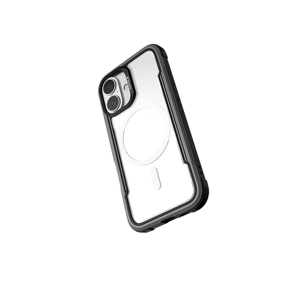 Apple iPhone 16 Kılıf M-safe Şarj Özellikli Airbagli Raptic Shield Serisi Şeffaf Arka Yüzey Kapak Colorful