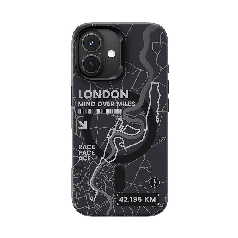 Apple iPhone 16 Kılıf M-safe Şarj Özellikli Benks City Serisi Kapak Siyah