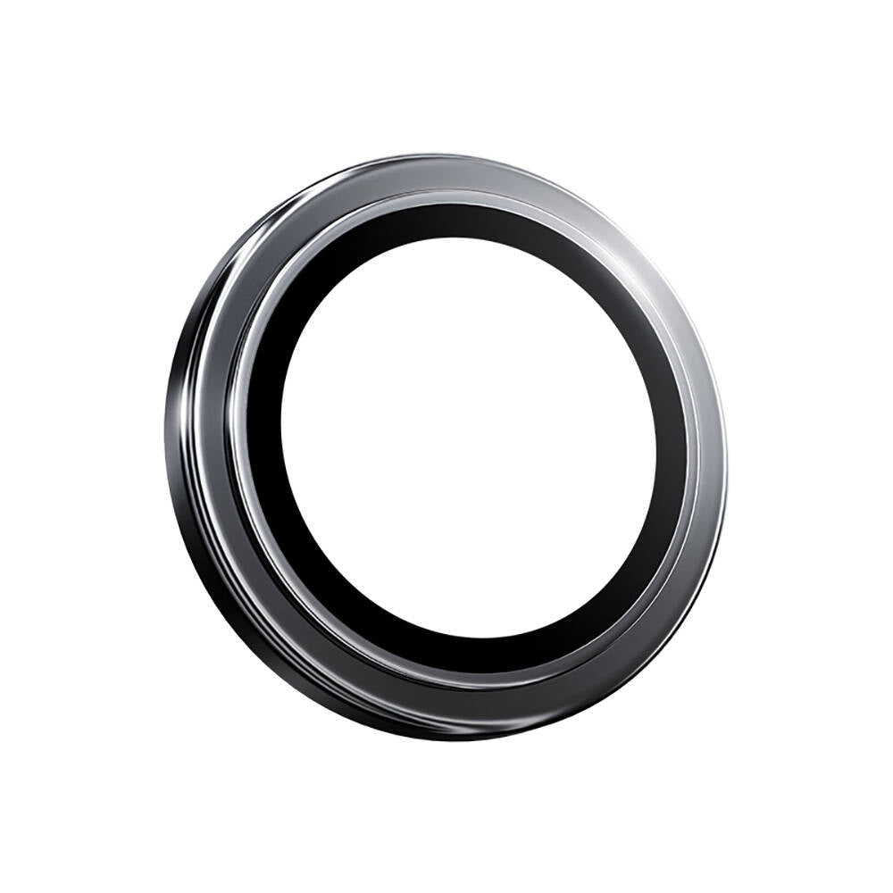 Apple iPhone 16 Plus Benks Parlama Önleyici Glass Warrior Metal Kamera Lens Koruyucu Siyah