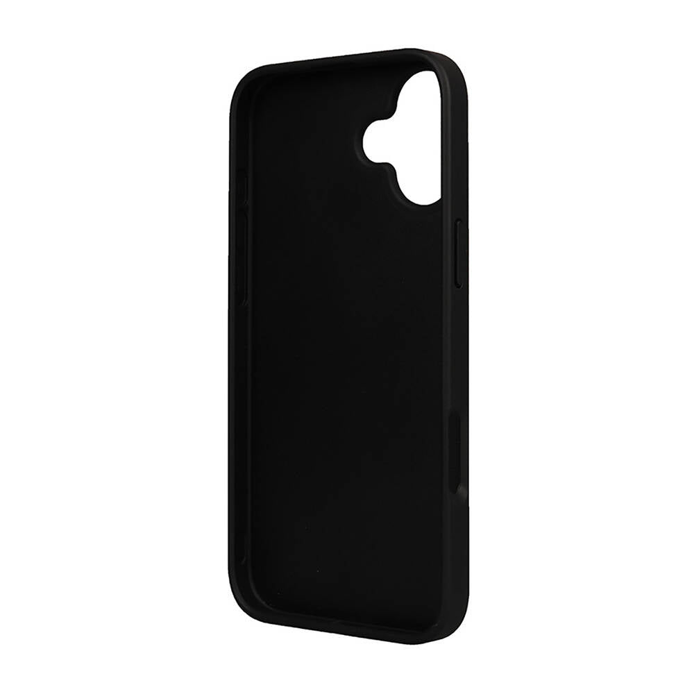 Apple iPhone 16 Plus Kılıf Guess Orjinal Lisanslı Big Love Guess Kapak Siyah