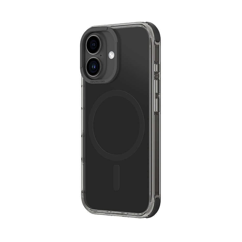 Apple iPhone 16 Plus Kılıf M-safe Şarj Özellikli Amazingthing Omni Serisi Kapak Pembe
