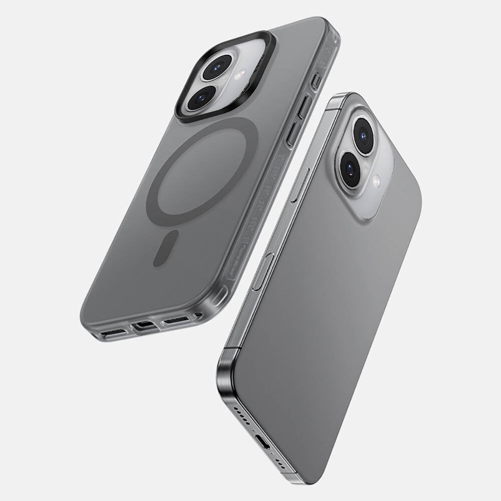 Apple iPhone 16 Plus Kılıf M-safe Şarj Özellikli Benks Lucid Armor Kapak Gold
