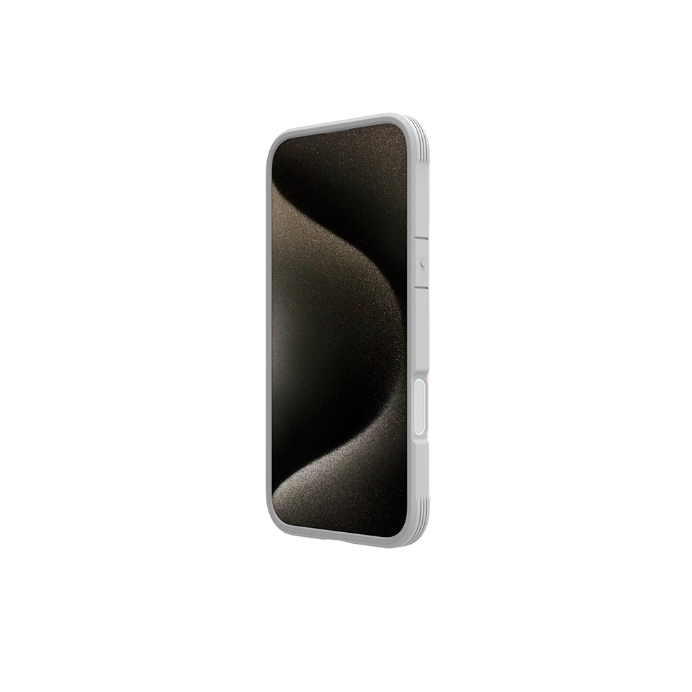 Apple iPhone 16 Pro Kılıf M-safe Şarj Özellikli Airbagli Raptic Shield 2.0 Serisi Şeffaf Arka Yüzey Kapak Turkuaz