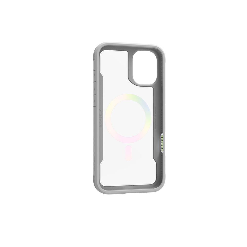 Apple iPhone 16 Pro Kılıf M-safe Şarj Özellikli Airbagli Raptic Shield 2.0 Serisi Şeffaf Arka Yüzey Kapak Turkuaz