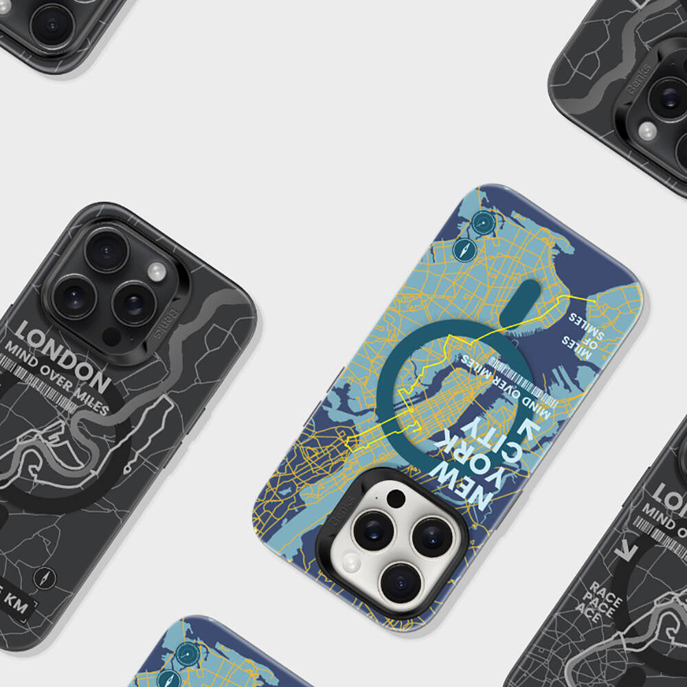 Apple iPhone 16 Pro Kılıf M-safe Şarj Özellikli Benks City Serisi Kapak Siyah