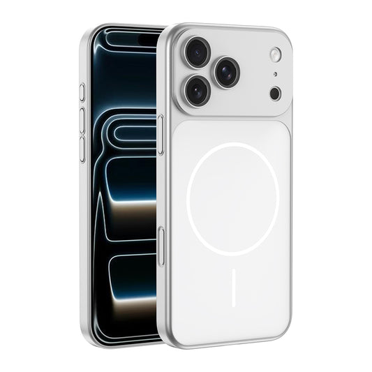 Apple iPhone 16 Pro Kılıf Zore M-Safe Şarj Özellikli Kamera Korumalı Spark Kapak