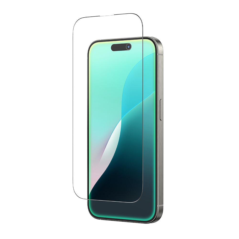 Apple iPhone 16 Pro Max Amazingthing Radix Mat Parmak İzi Bırakmayan Temperli Cam Ekran Koruyucu Siyah