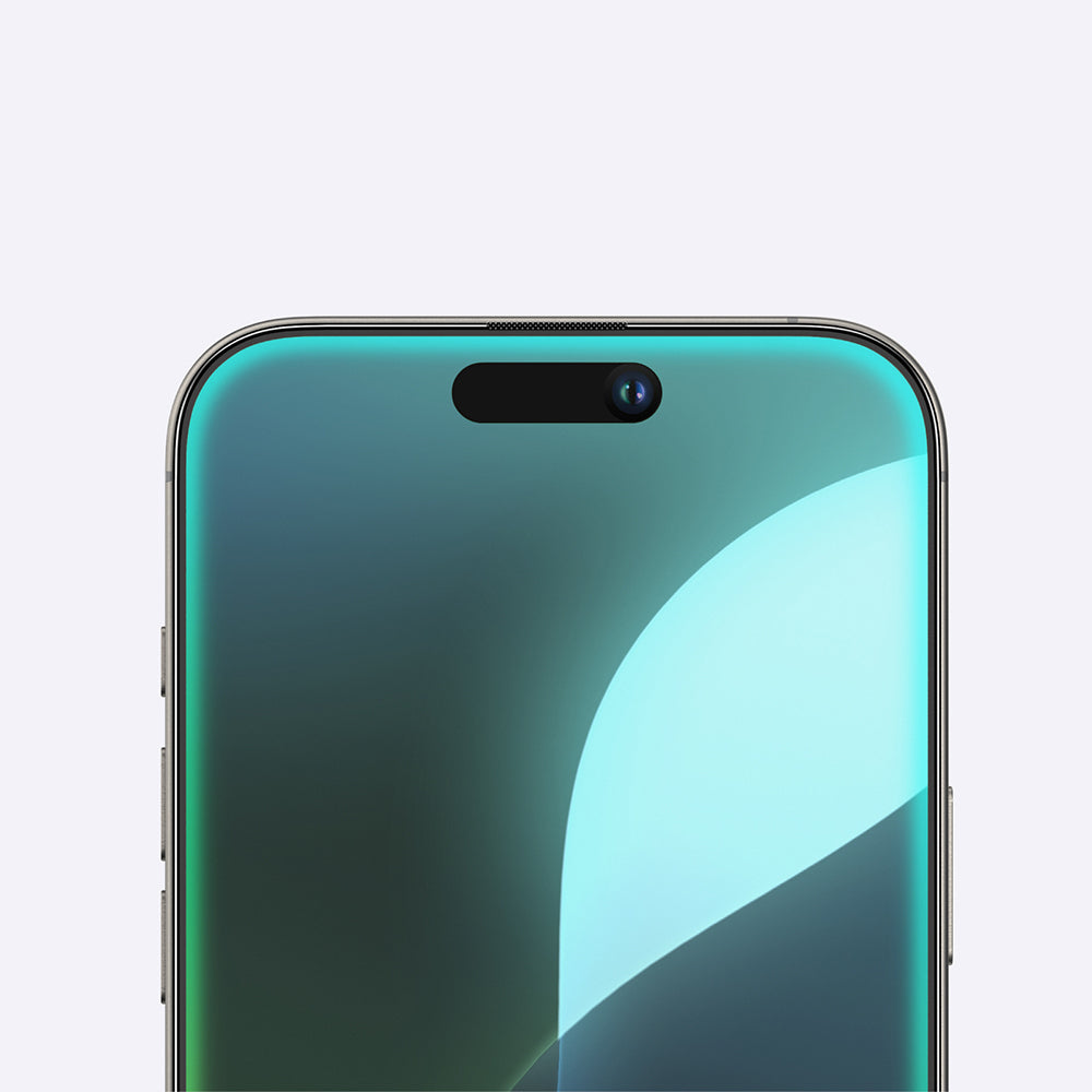 Apple iPhone 16 Pro Max Amazingthing Titan Mat Parmak İzi Bırakmayan Temperli Cam Ekran Koruyucu Siyah