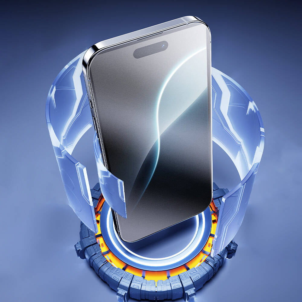 Apple iPhone 16 Pro Max Benks JoyTouch Mat Oyun Ekran Koruyucu + Kolay Uygulama Aparatı Siyah