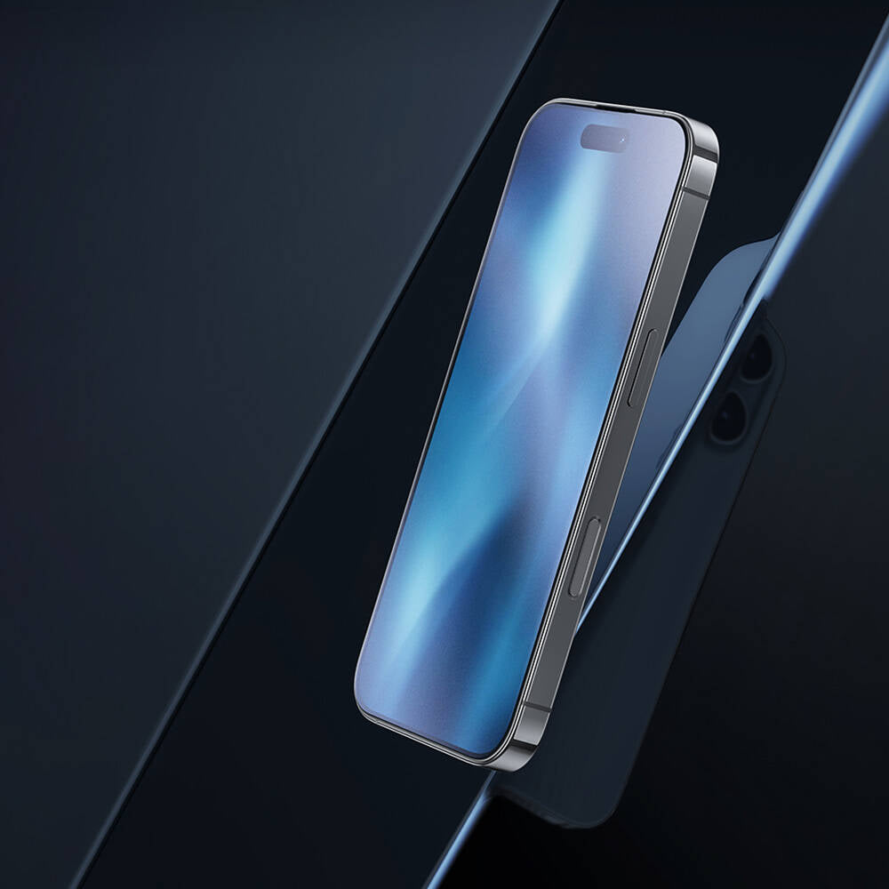 Apple iPhone 16 Pro Max Benks JoyTouch Mat Oyun Ekran Koruyucu + Kolay Uygulama Aparatı Siyah