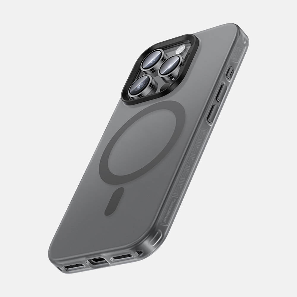Apple iPhone 16 Pro Max Kılıf M-safe Şarj Özellikli Benks Lucid Armor Kapak Gold