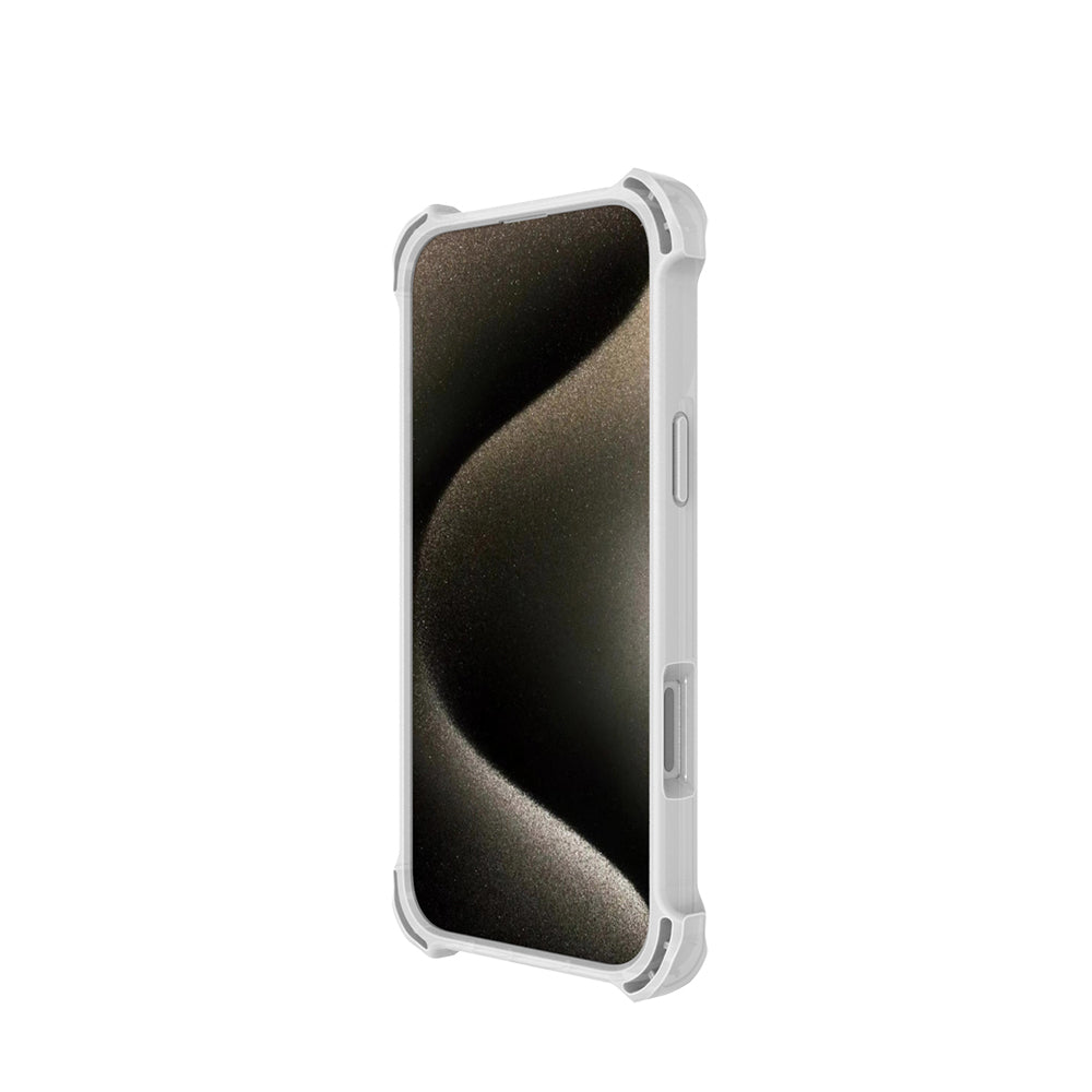Apple iPhone 16 Pro Max Kılıf M-safe Şarj Özellikli Raptic Dual Serisi Şeffaf Standlı Kapak Siyah