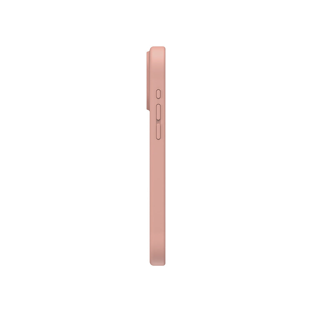 Apple iPhone 16 Pro Max Kılıf M-safe Şarj Özellikli Soft Arka Yüzey Askı İpli Coehl Creme Kapak Pembe