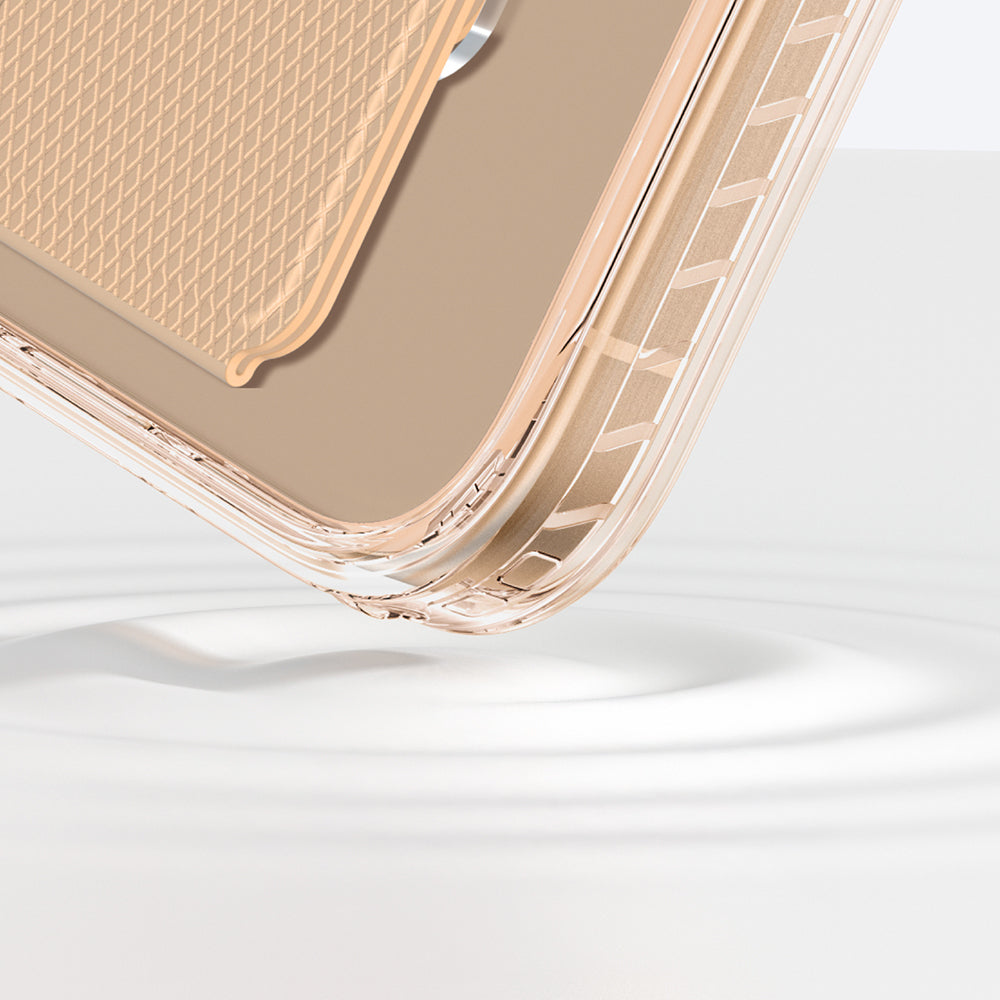 Apple iPhone 16 Pro Max Kılıf M-safe Şarj Özellikli Standlı Amazingthing Titan Pro Plus Kapak Gri