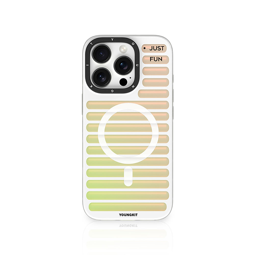 Apple iPhone 16 Pro Max Kılıf M-safe Şarj Özellikli Youngkit Geek Serisi Kapak