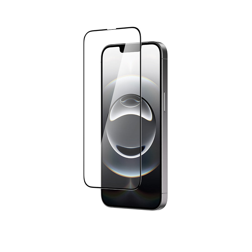 Apple iPhone 16E Amazingthing Radix Parmak İzi Bırakmayan Temperli Cam Ekran Koruyucu Siyah
