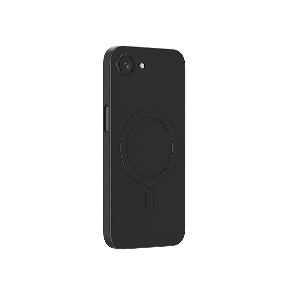 Apple iPhone 16E Kılıf M-safe Şarj Özellikli Amazingthing Minimal Air Serisi Kapak Titanyum-Gri