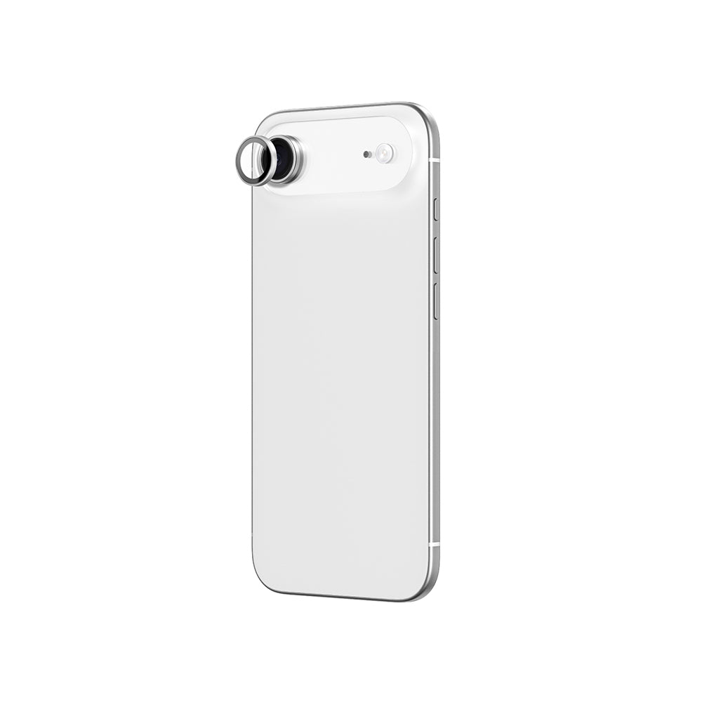 Apple iPhone 17 Air Amazingthing Anti Reflective Kamera Lens Koruyucu + Kolay Uygulama Aparatlı Gümüş