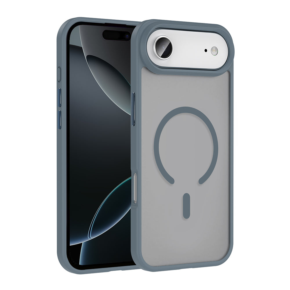 Apple iPhone 17 Air Kılıf M-safe Şarj Özellikli Mat Arka Yüzey Zore Sio Kapak